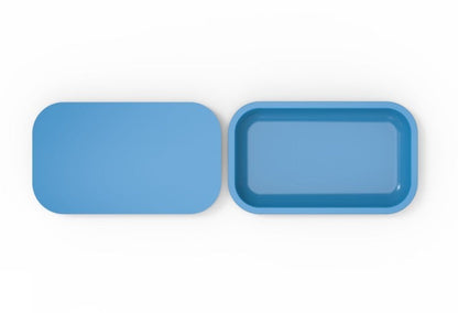 Custom Etched Tin Rolling Tray Medium Set with Ash Tray and Jar (BUNDLE)