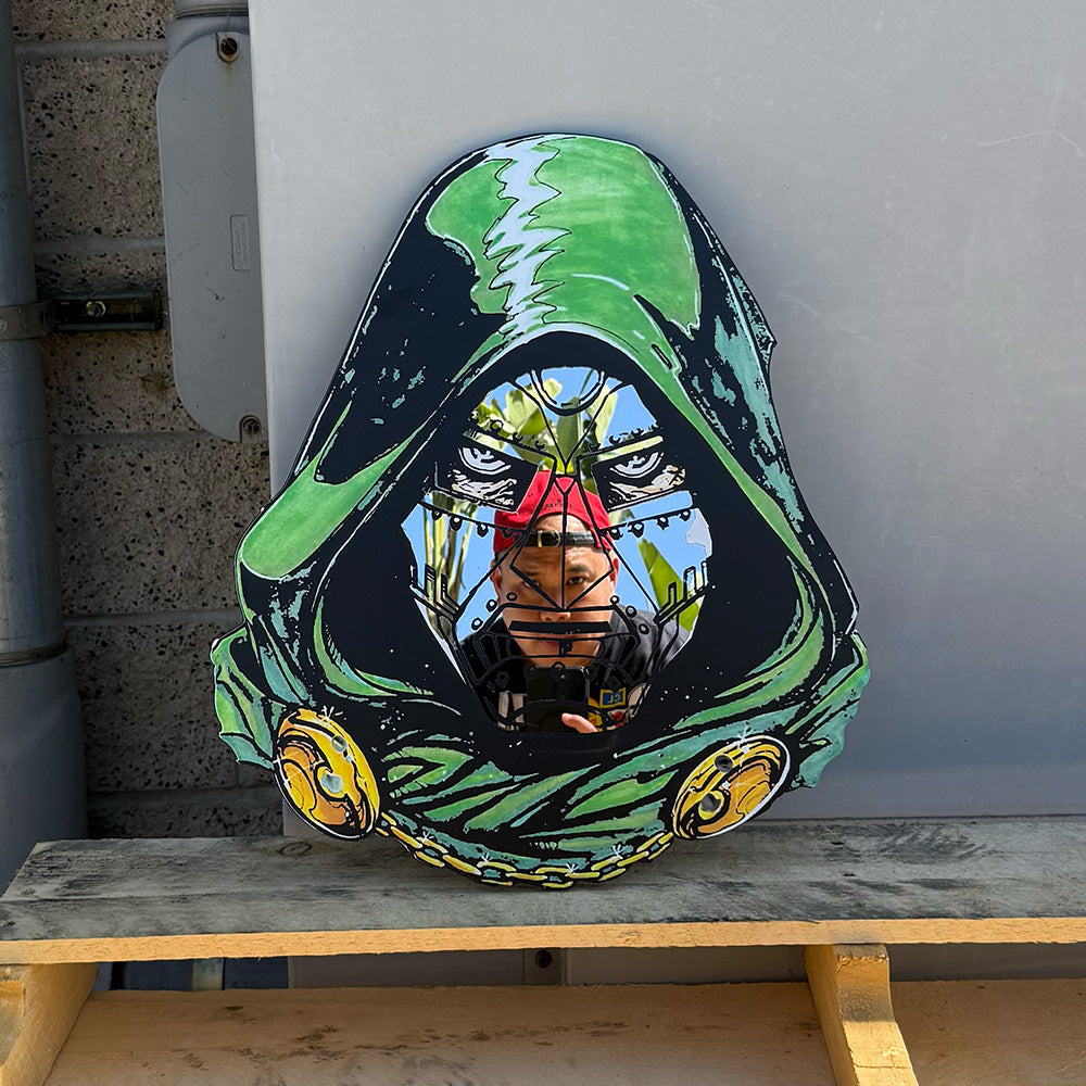 Dr Metal Face 15" Mirror