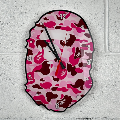 Custom Plexiglass Clock Art