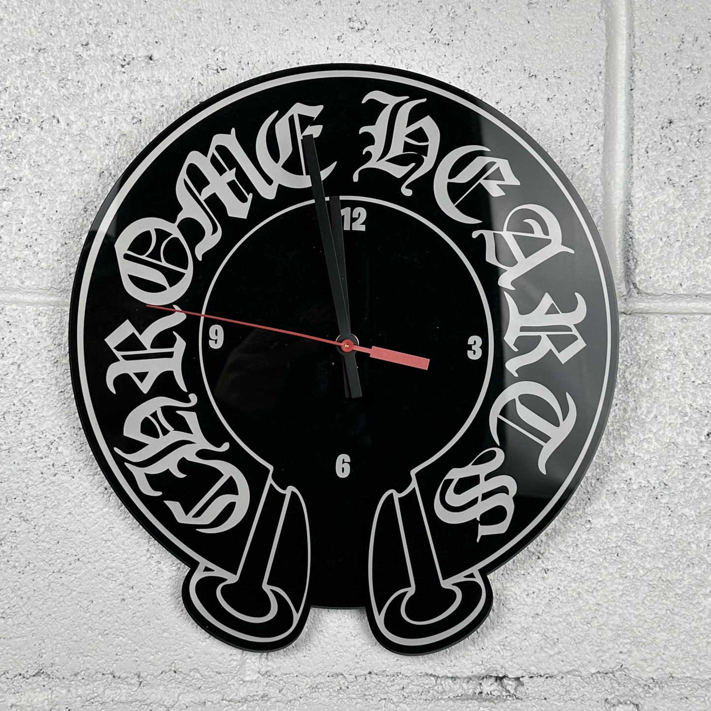 Custom Plexiglass Clock Art