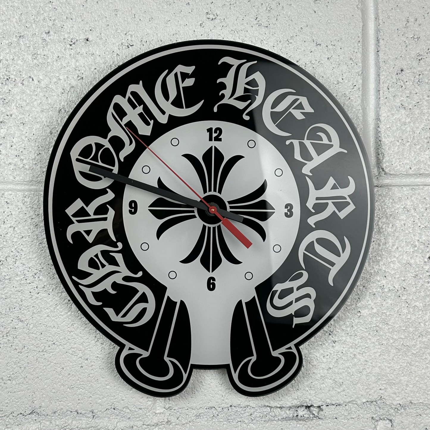 Custom Plexiglass Clock Art