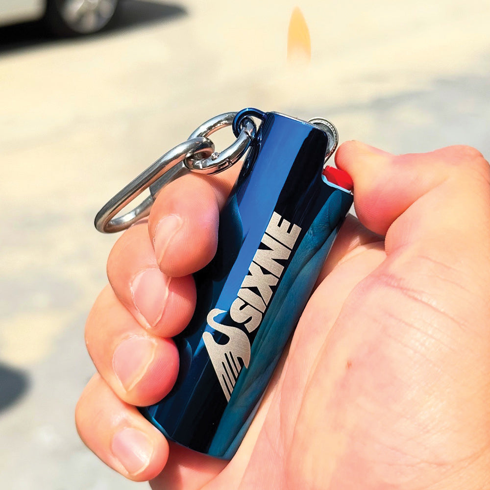 Custom Stainless Steel BIC Lighter Case Sleeve
