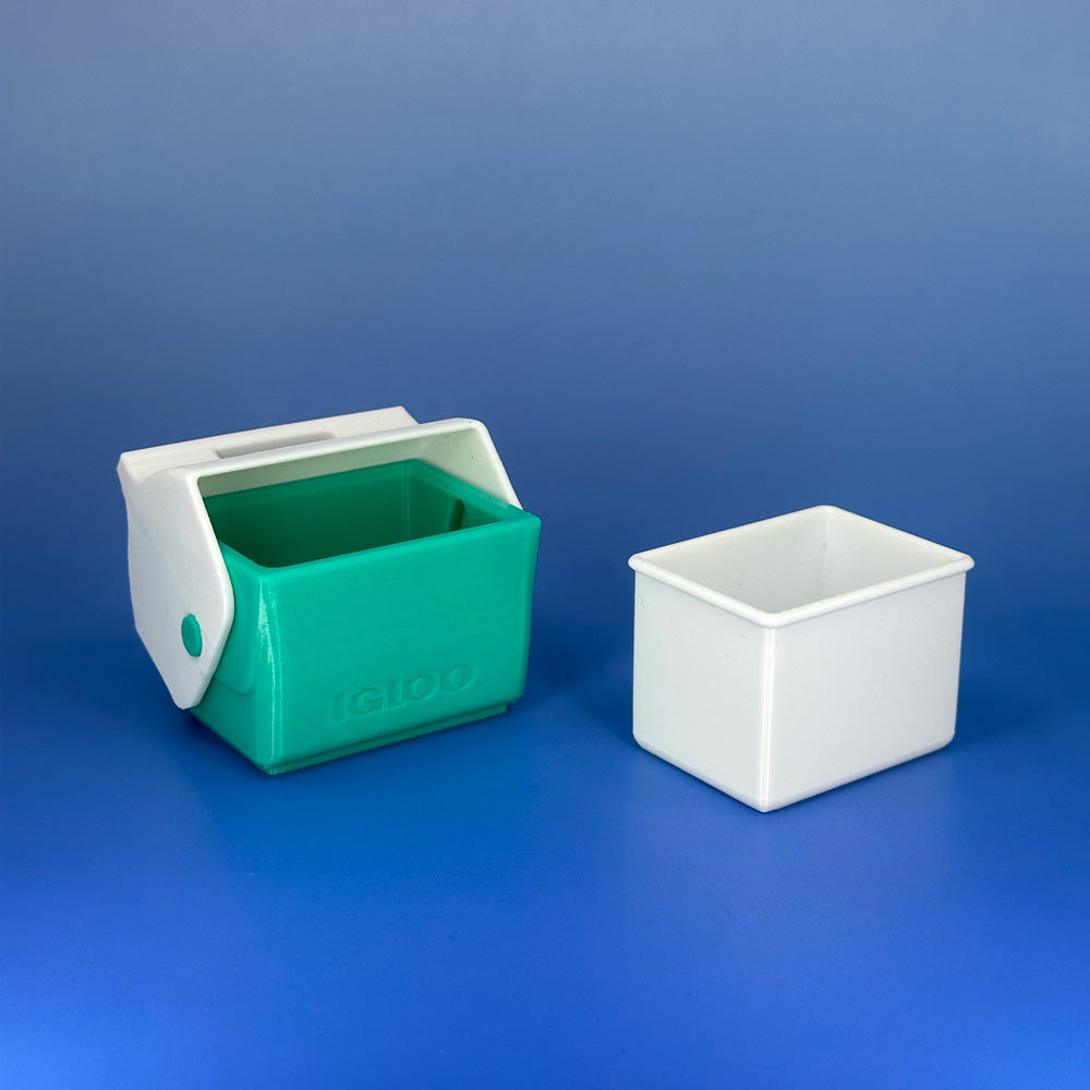 
                  
                    Mini Cooler container
                  
                