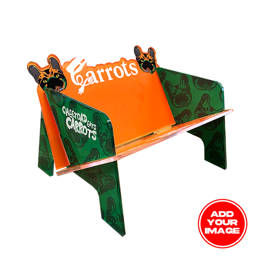 Custom Tabletop Bench Display 15"