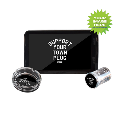 Custom LED Rolling Mood Tray Set with Ash Tray and Jar (BUNDLE)