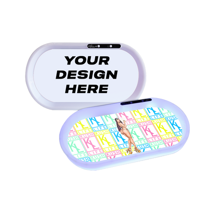 Custom Bluetooth Audio Speaker LED Rolling Tray