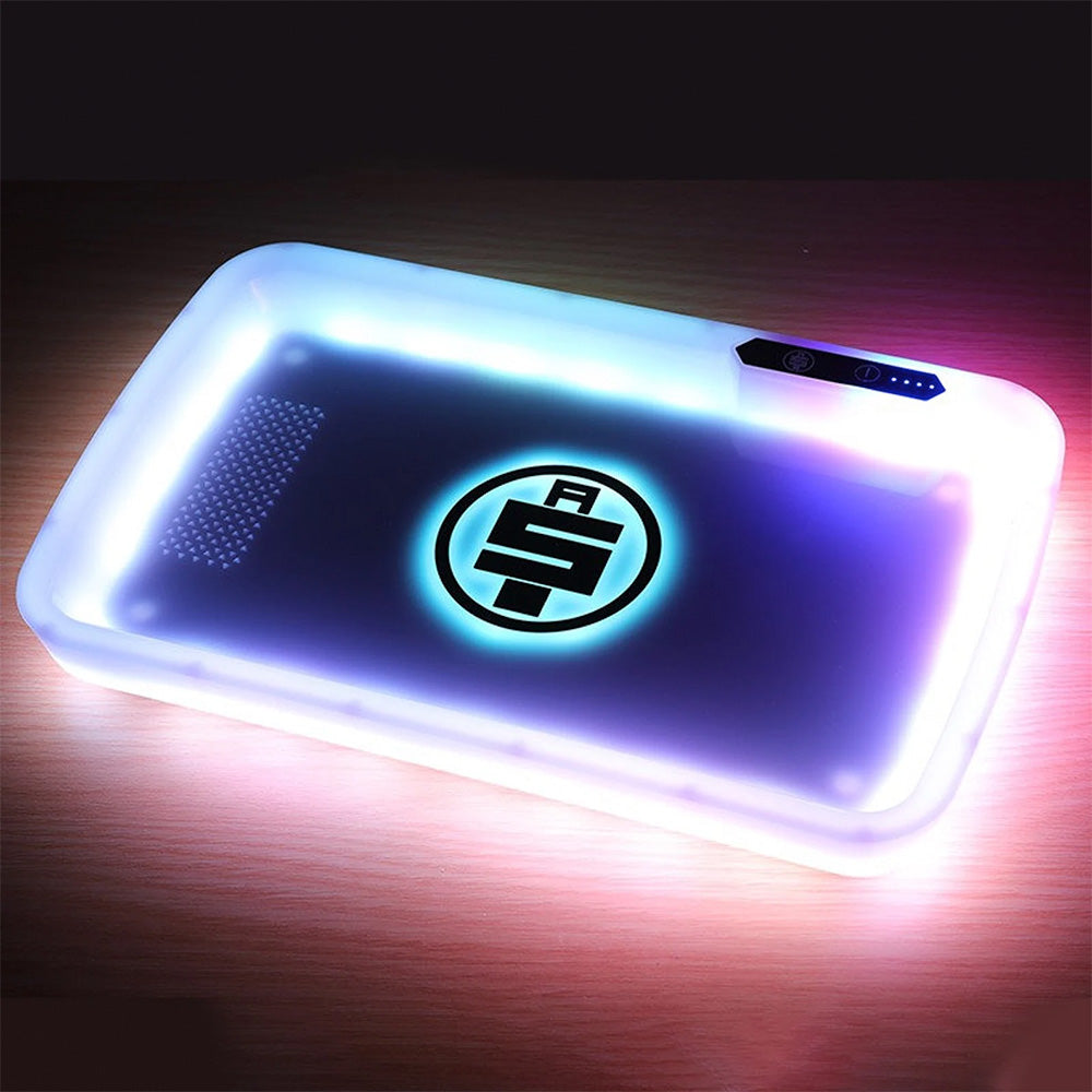 Led Maney All Money In LED Rolling Tray – MoodTrays