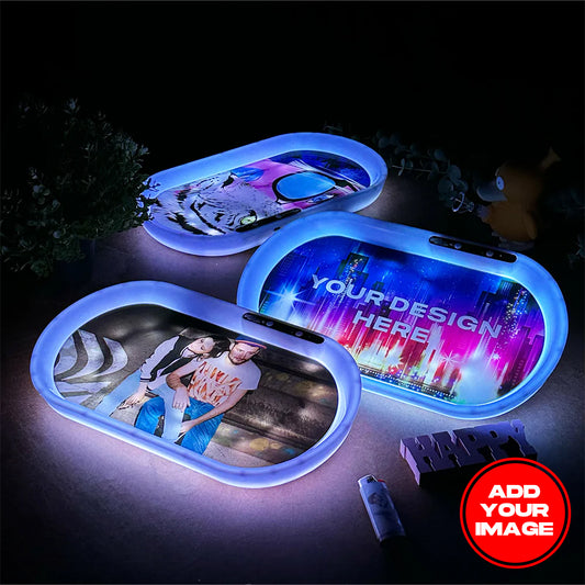 Custom Bluetooth Audio Speaker LED Rolling Tray