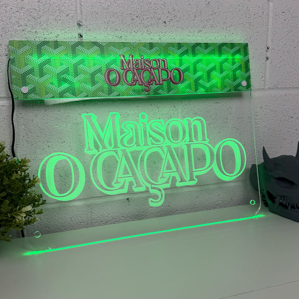 Custom Edge Lit Sign 18"-30"