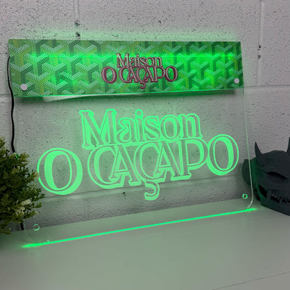Custom Edge Lit Sign 18"-30"