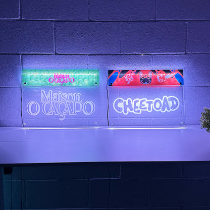 Custom Edge Lit Sign 18"-30"