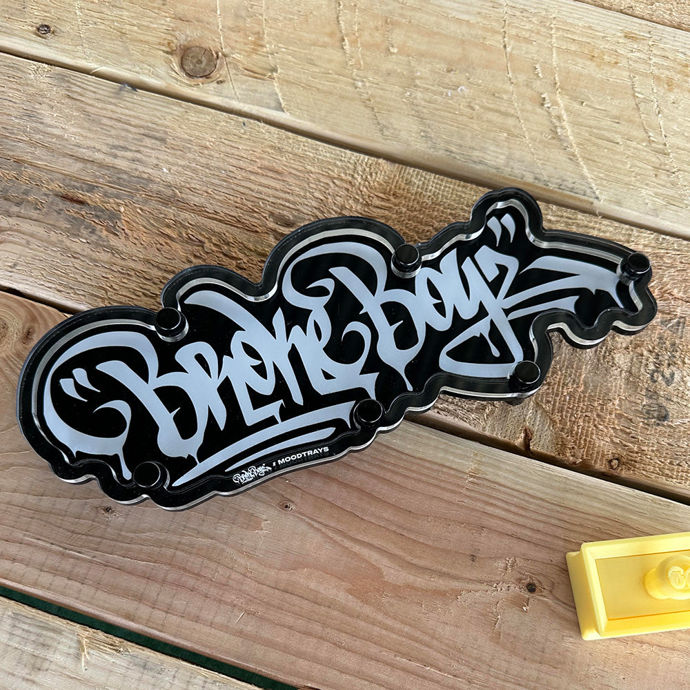 Brokeboyz x MoodTrays Plexi Rolling Tray by @GotBars510