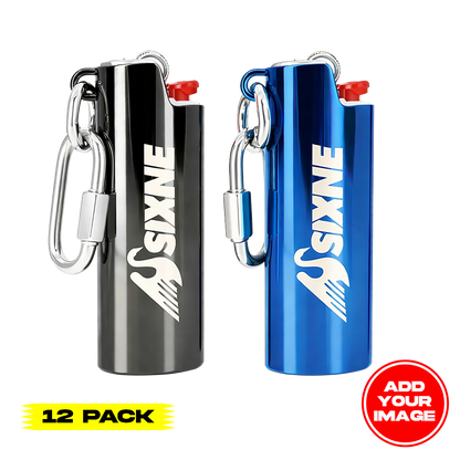 (12 Pack) Custom Steel BIC Lighter Case