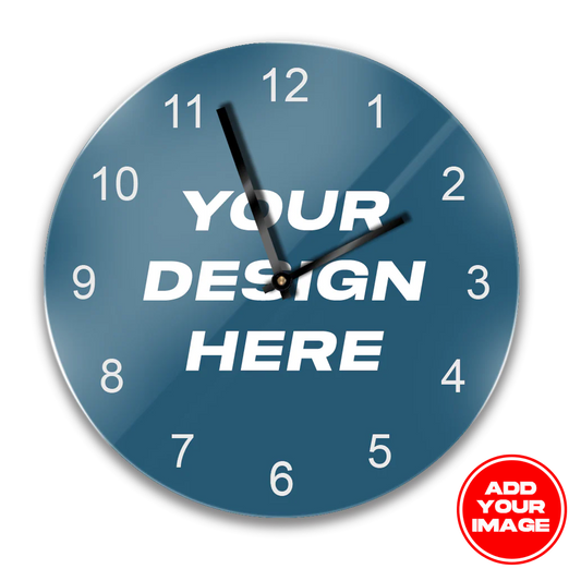 Custom Plexiglass Clock Art