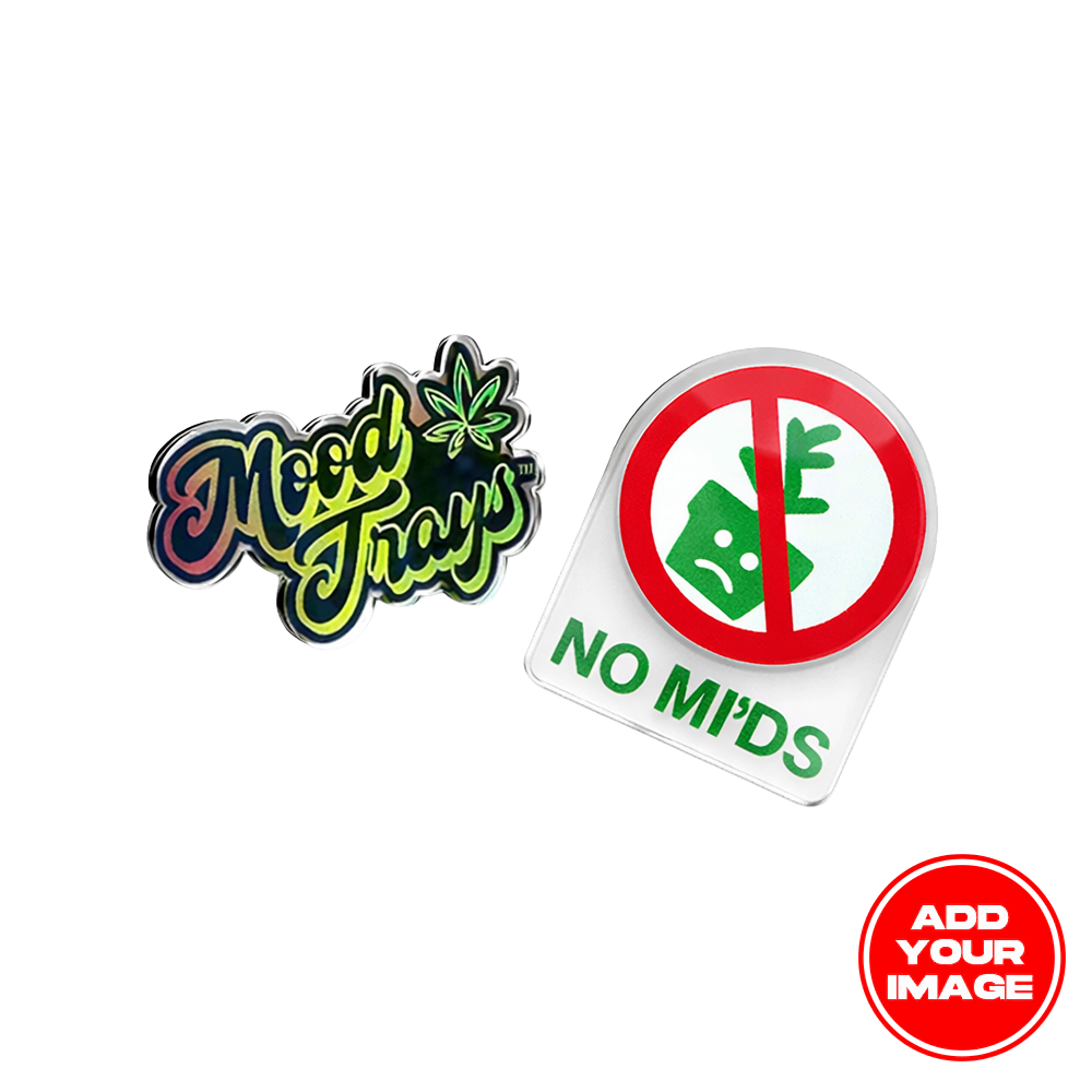 Custom Plexi Glass Pins - Make Your Own Acrylic Pin