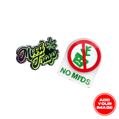 Custom Plexi Glass Pins - Make Your Own Acrylic Pin