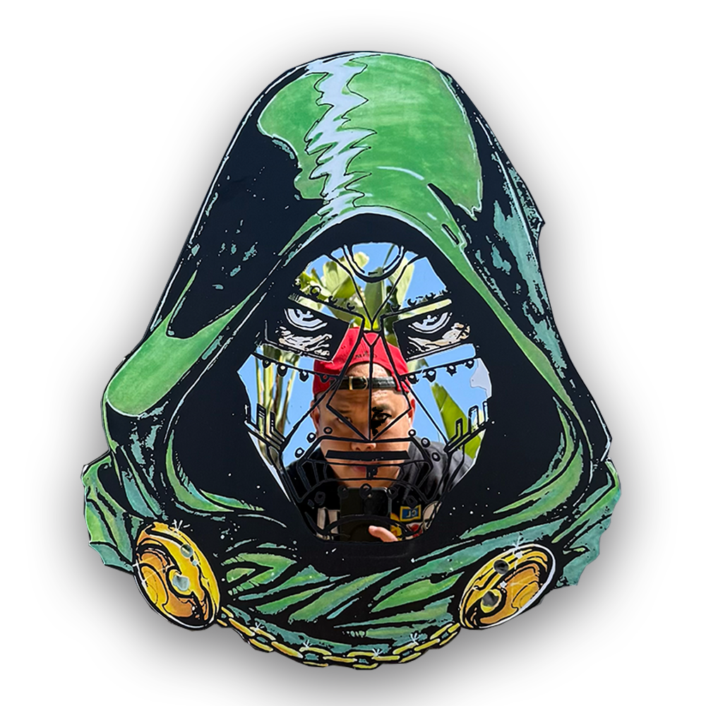 Dr Metal Face 15" Mirror