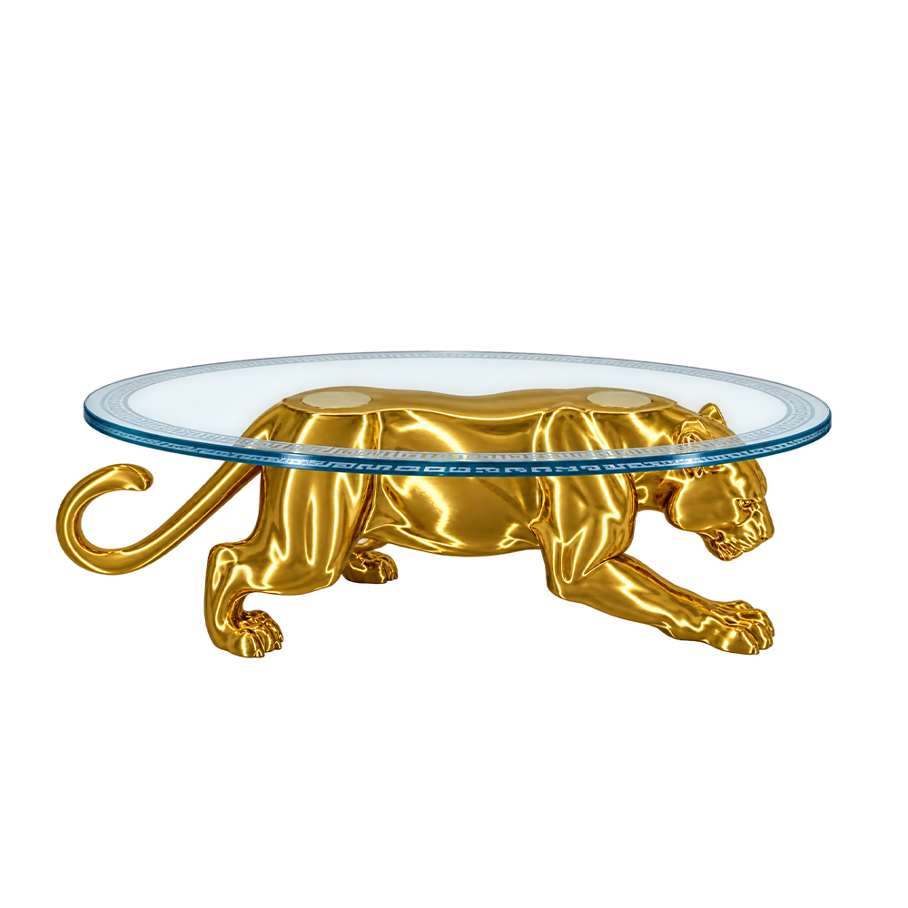 Gold Mini Panther Table 12” (Hollowtips Edition)