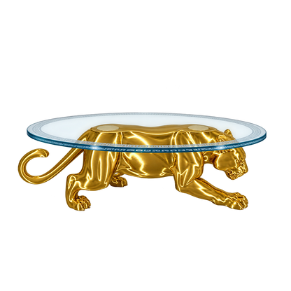 Gold Mini Panther Table 12” (Hollowtips Edition)
