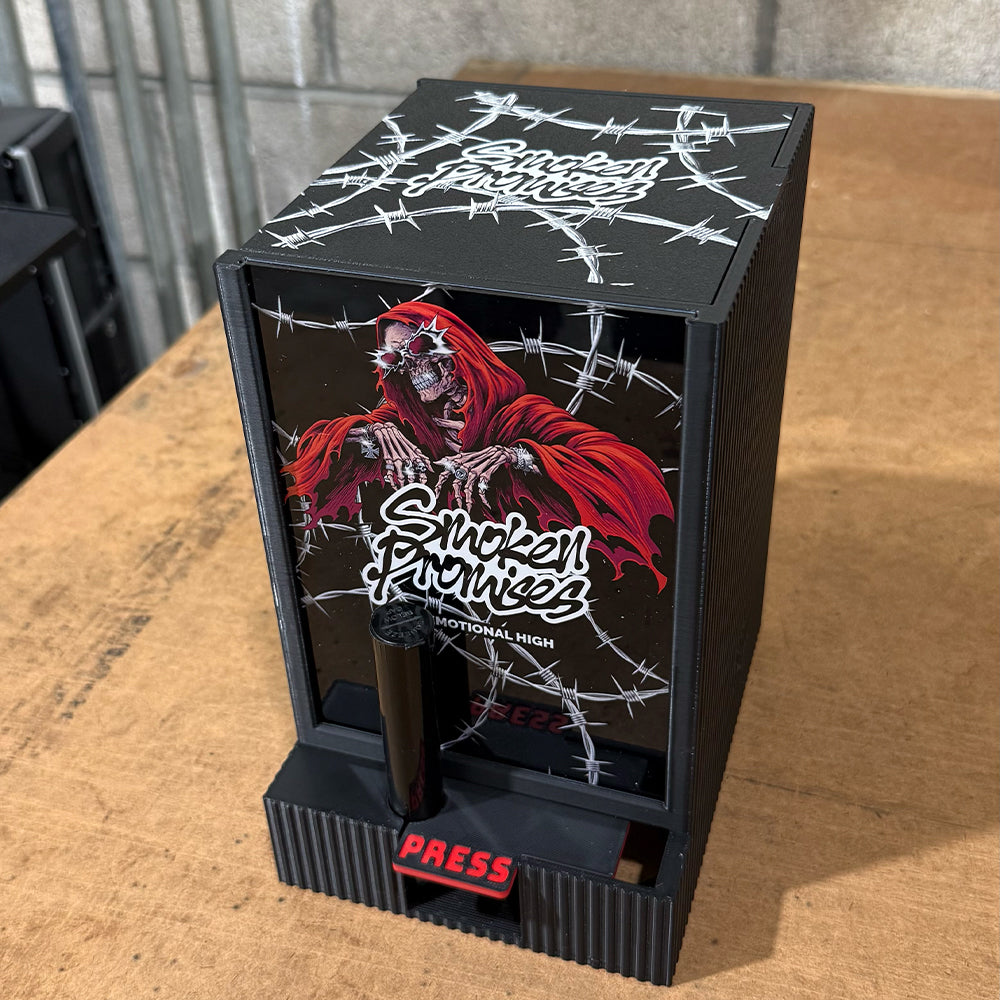 Custom Pop-top Tube Dispenser (98mm, 116mm)