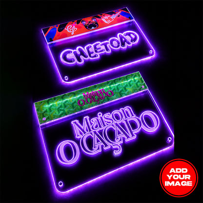 Custom Edge Lit Sign 18"-30"