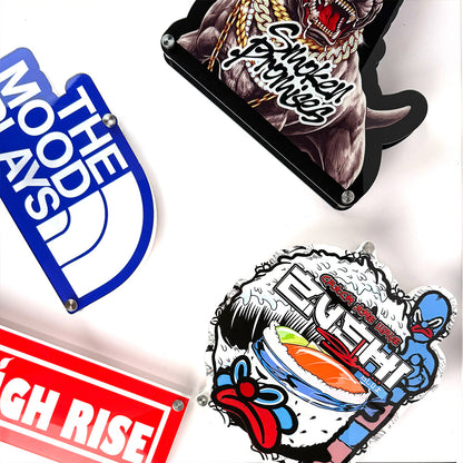 Custom Logo Standup Sign 10"