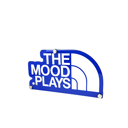 Custom Logo Standup Sign 10"