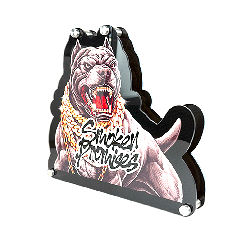 Custom Logo Standup Sign 10"