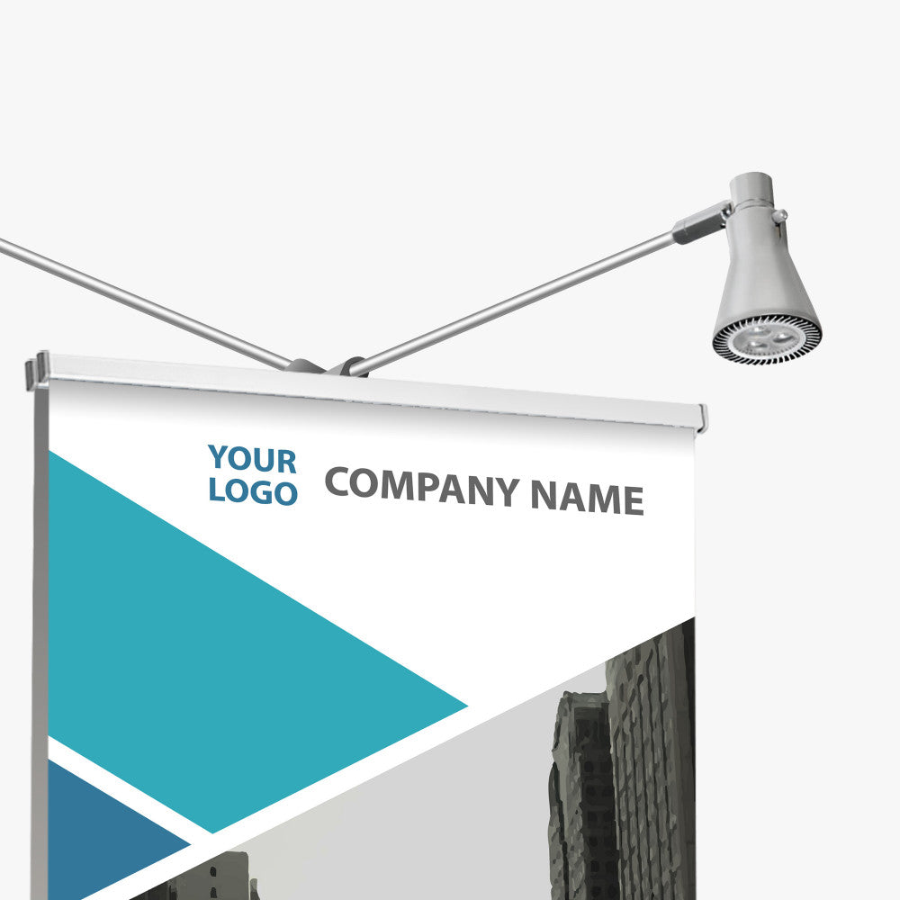 Custom Deluxe Retractable Display Stand (33" x 81")