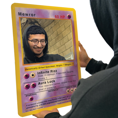 Mewror Poke Mirror 24"