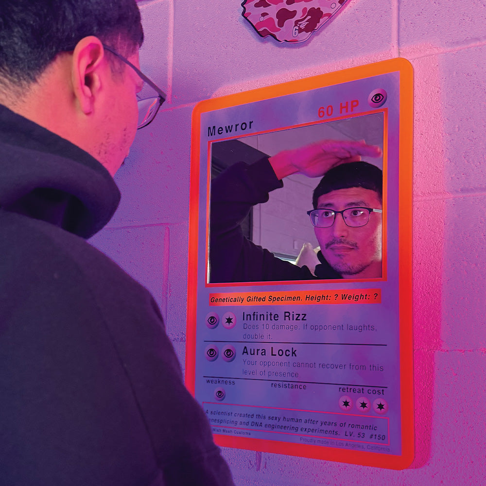 Mewror Poke Mirror 24"