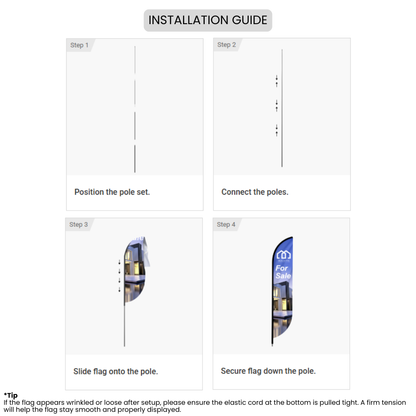 Custom Feather Convex Flag