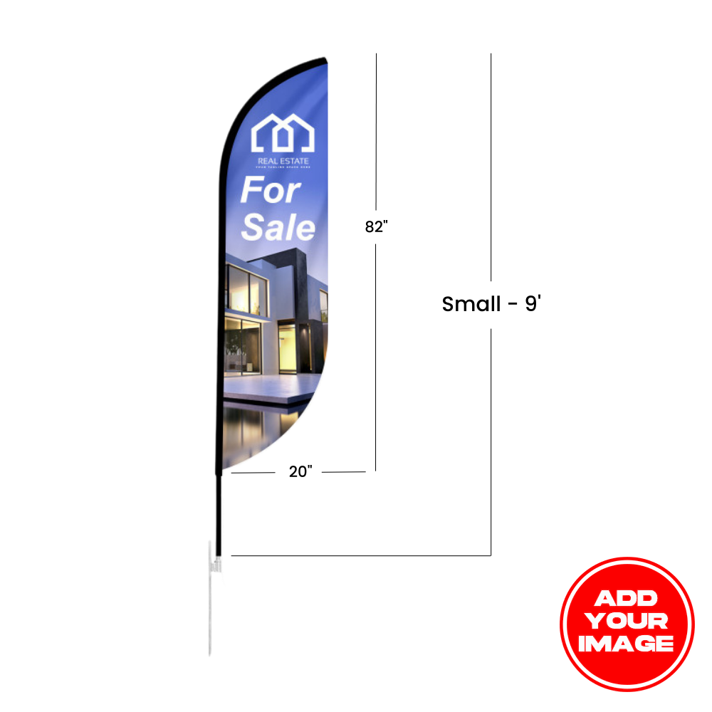 Custom Feather Convex Flag