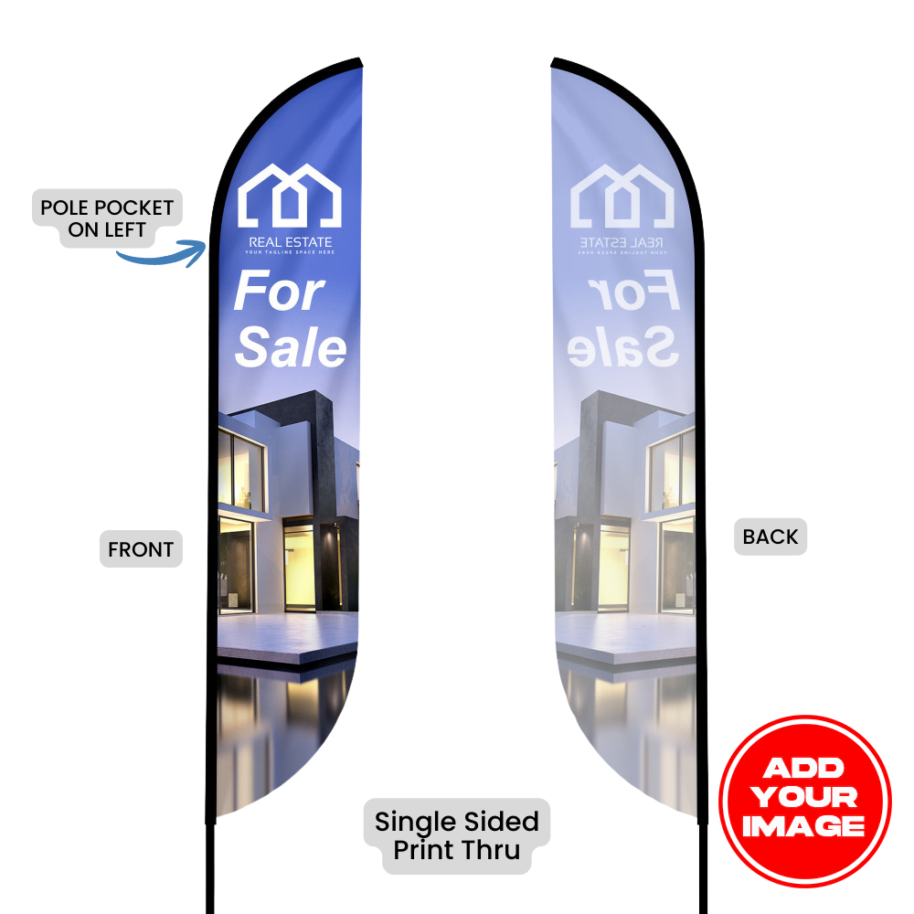 Custom Feather Convex Flag