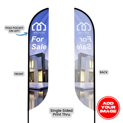 Custom Feather Convex Flag