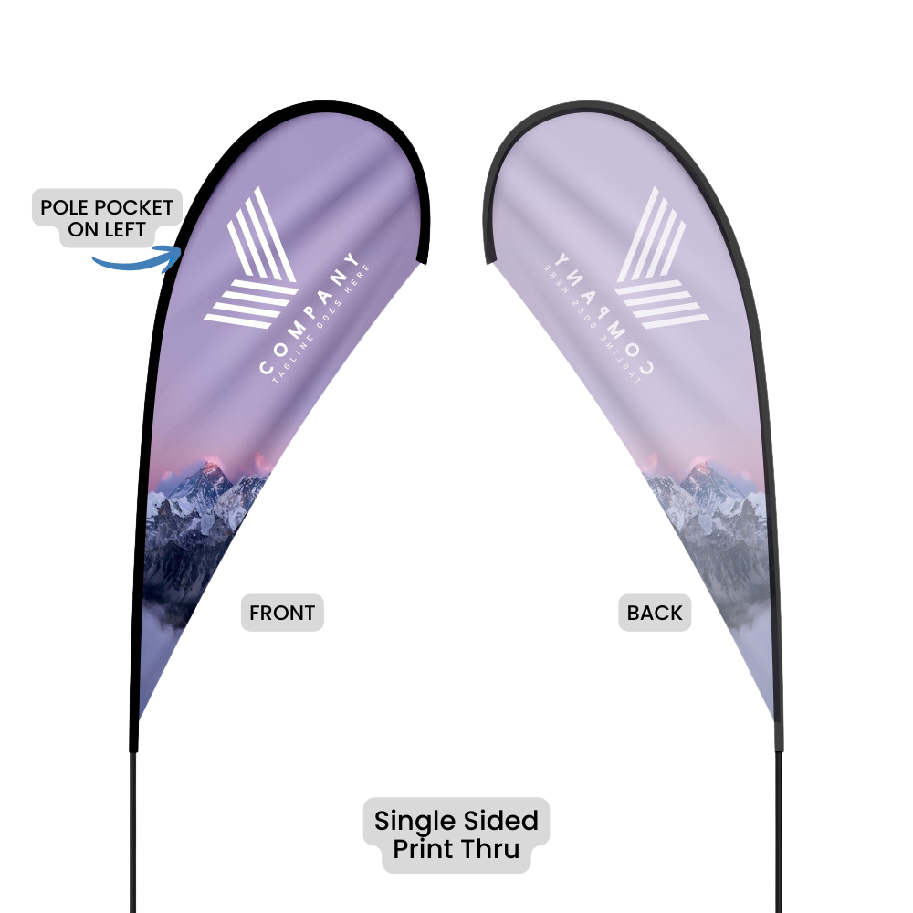 Custom Teardrop Flag