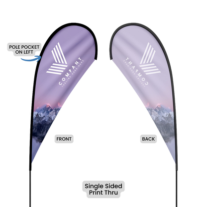 Custom Teardrop Flag