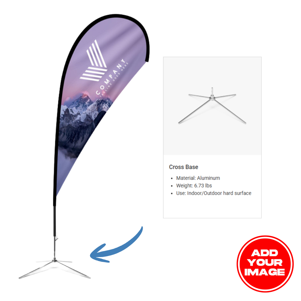 Custom Teardrop Flag