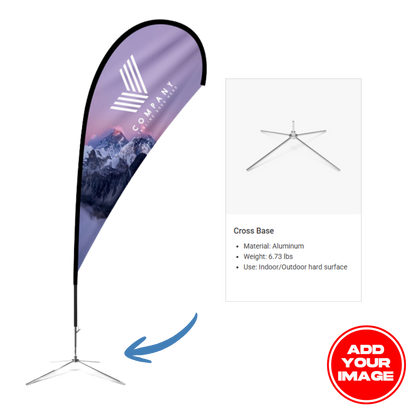 Custom Teardrop Flag