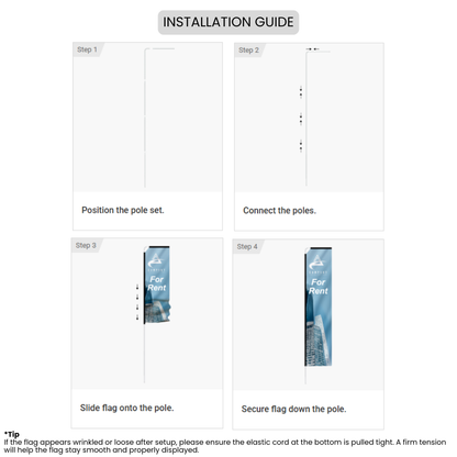 Custom Rectangle Flag