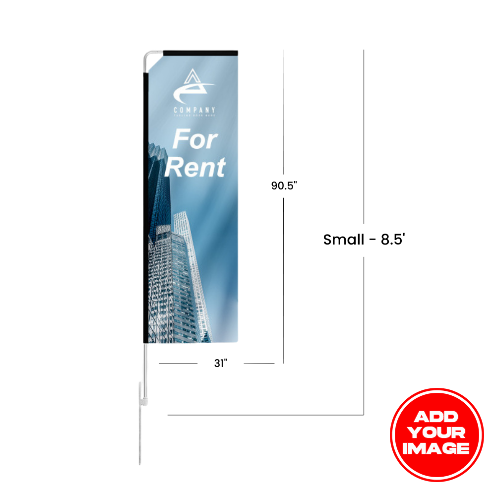 Custom Rectangle Flag