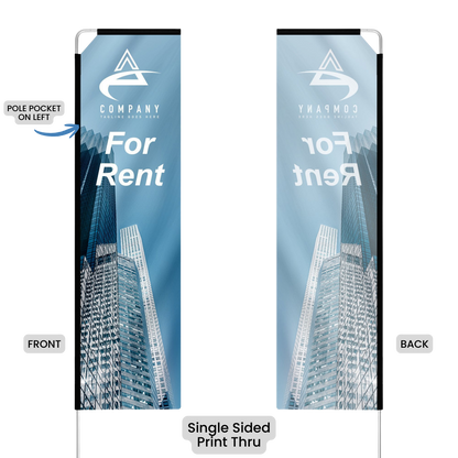 Custom Rectangle Flag