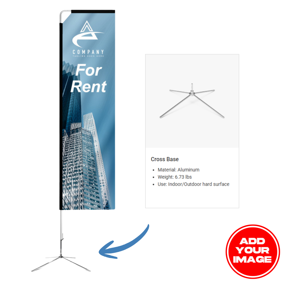 Custom Rectangle Flag