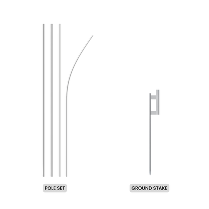 Custom Econo Feather Flag