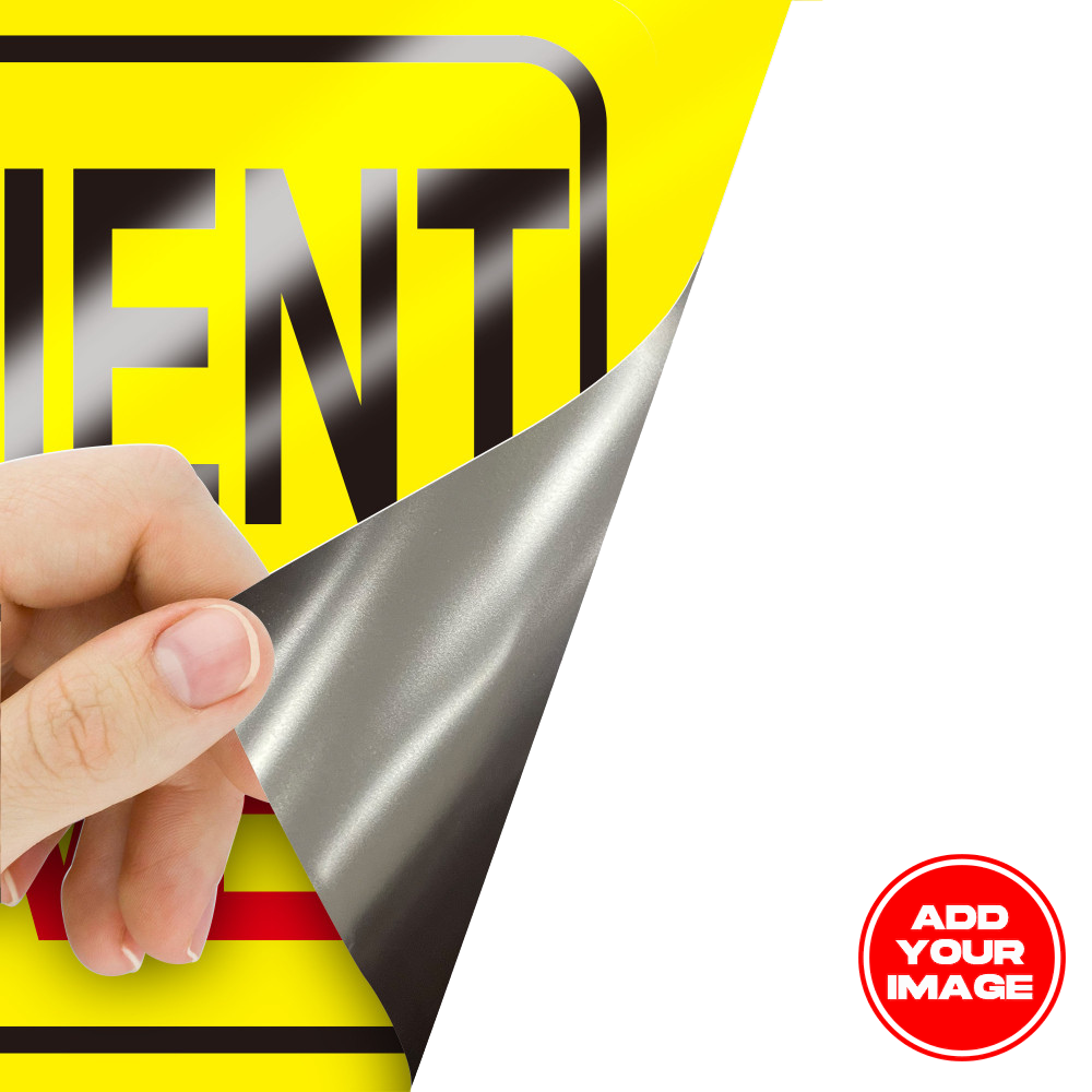 Custom Reflective Car Magnet