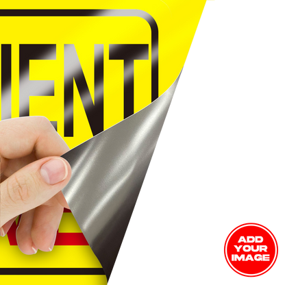 Custom Reflective Car Magnet