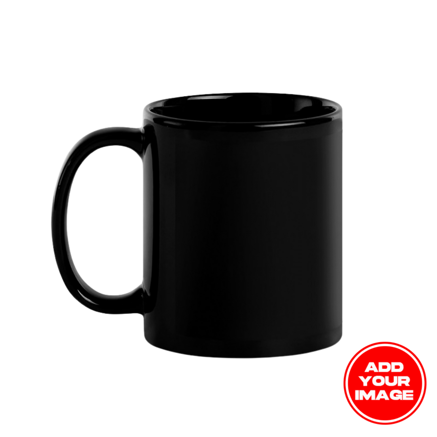 Custom Black Glossy Mug