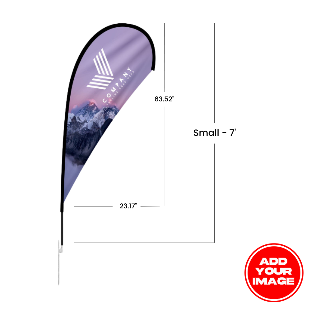 Custom Teardrop Flag