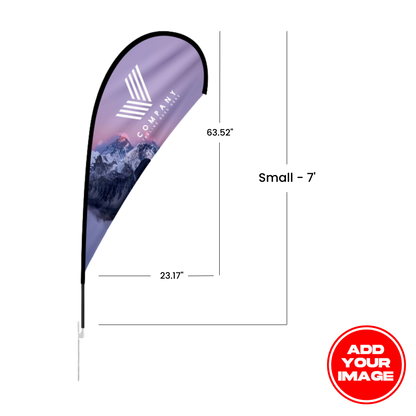 Custom Teardrop Flag