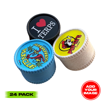 (24 Pack) Custom Hemp Grinder